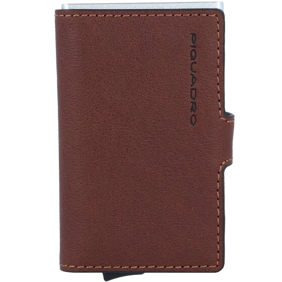 Piquadro Blue Square Kredietkaart etui Leer 10 cm