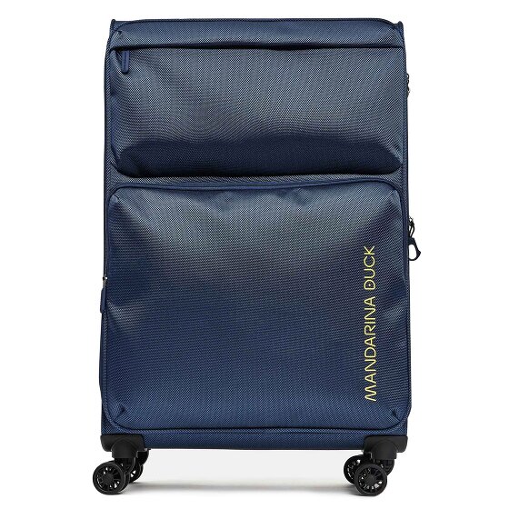 Mandarina Duck Zephyr 4 wielen Trolley L 78 cm met uitbreidingsplooi