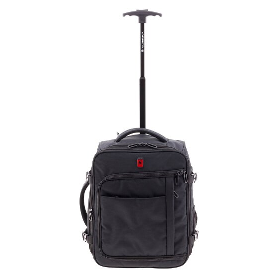 Gladiator 1400 2 wielen Rugzak trolley 40 cm Laptop compartiment met uitbreidingsplooi