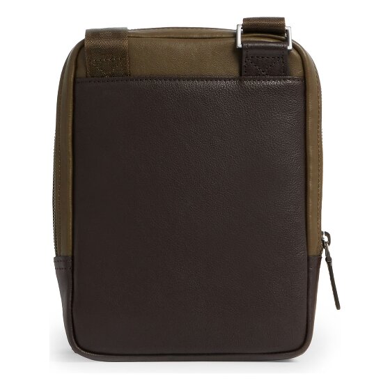 Piquadro Black Square Crossbody tas Leder 17 cm
