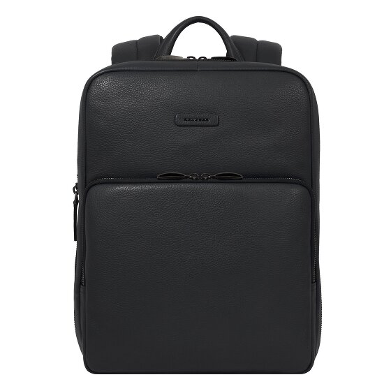 Piquadro Modus Dagrugzak Leder 37 cm Laptopvak