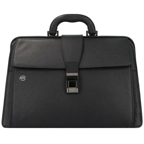 Piquadro Black Square Aktentas Leder 37 cm