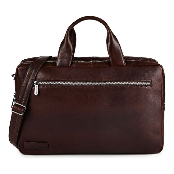 Plevier Jimmy Aktentas Leder 31 cm Laptopvak