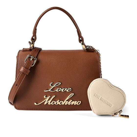 Love Moschino Heart Charm Handtas Leer 21 cm