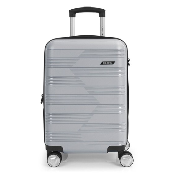 Gabol Uyiko 4 wielen Cabinewagen 54 cm met uitbreidingsplooi