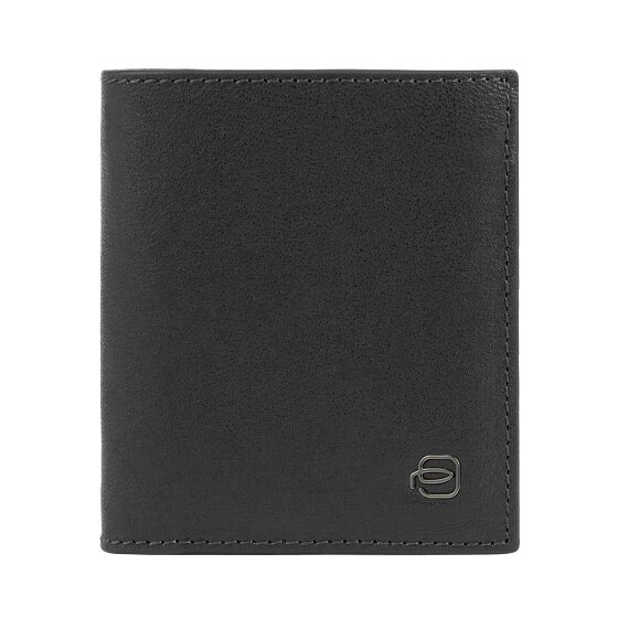 Piquadro Black Square Portemonnee RFID-bescherming Leer 8.5 cm