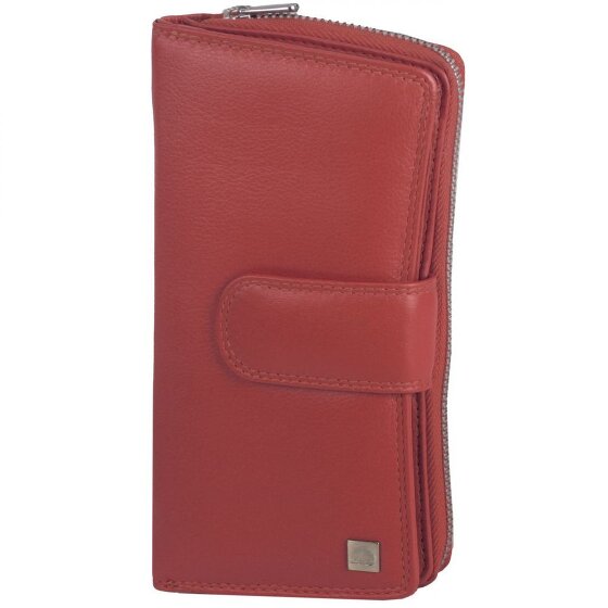 Greenburry Sponsachtig portefeuille leer 9,5 cm