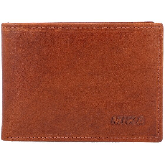 Mika Portemonnee RFID leer 10.5 cm