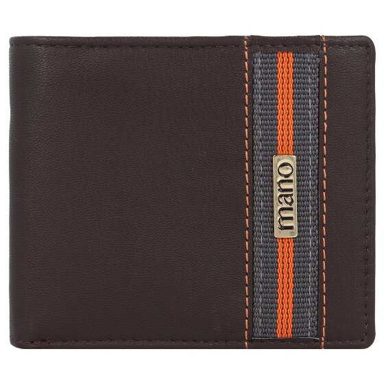 mano Don Leonardo Portemonnee RFID Leer 11 cm