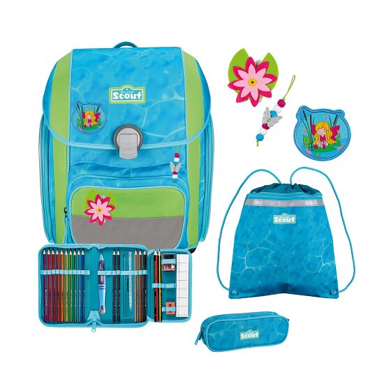 Scout Genius Schooltas set 4-delig
