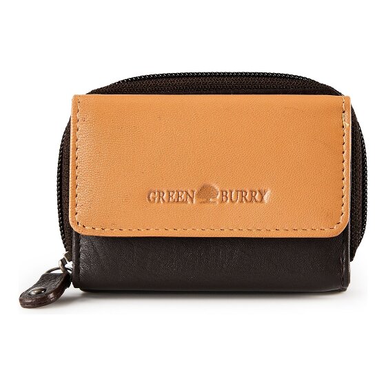 Greenburry Nappa Portemonnee RFID-bescherming Leer 11 cm