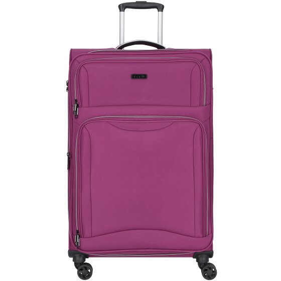d&n Travel Line 9204 4 wielen Trolley L 76 cm met uitbreidingsplooi