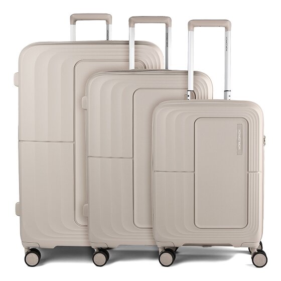 Worldpack Cloud 4 wielen Kofferset 3-delig