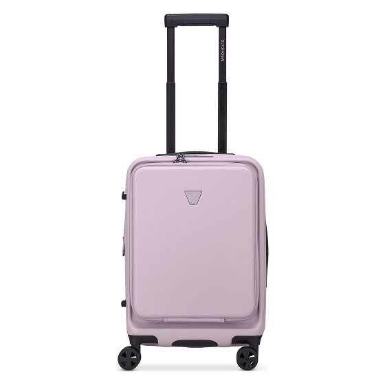 Roncato Florence 4-wiel cabine trolley 55 cm met uitklapbaar laptop compartiment