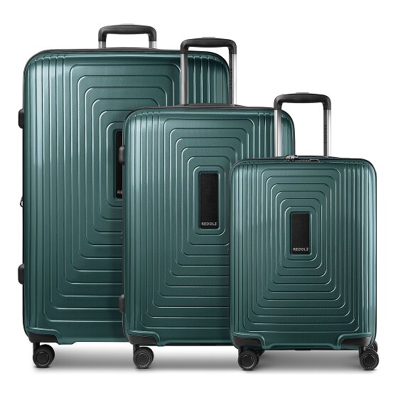 Redolz Essentials 14 4 wielen Kofferset 3-delig met uitbreidingsplooi