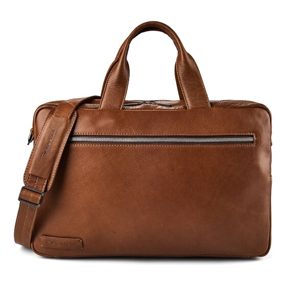 Plevier Jimmy Aktentas Leder 31 cm Laptopvak