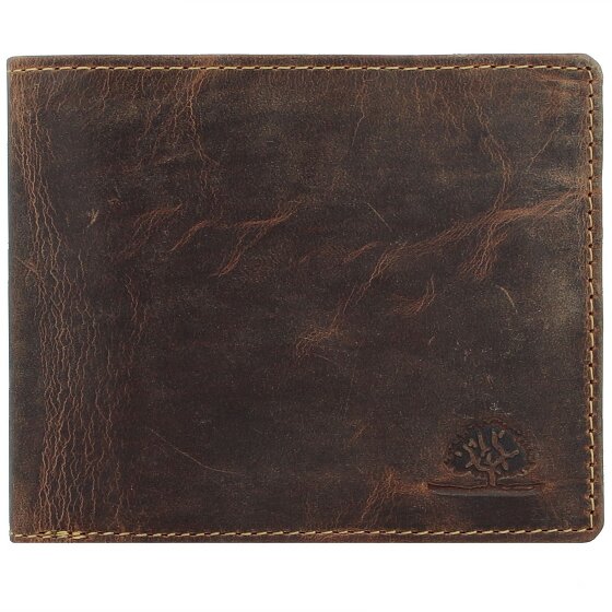 Greenburry Vintage Portemonnee RFID Leer 12,5 cm