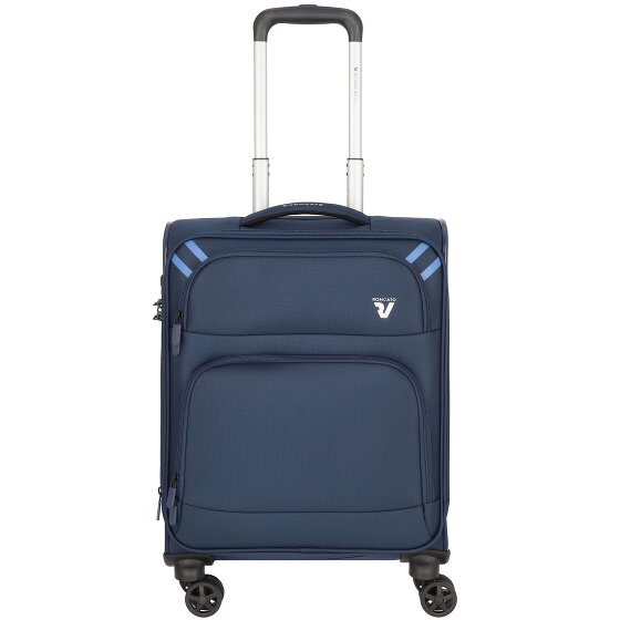 Roncato Twin 4 wielen Cabinewagen S 55 cm met uitbreidingsplooi