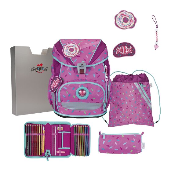 DerDieDas Ergoflex Superlight schooltas set 5st.