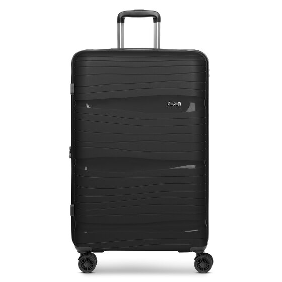 d&n Travel Line 4300-Plus 4 wielen Trolley L 76 cm met uitbreidingsplooi