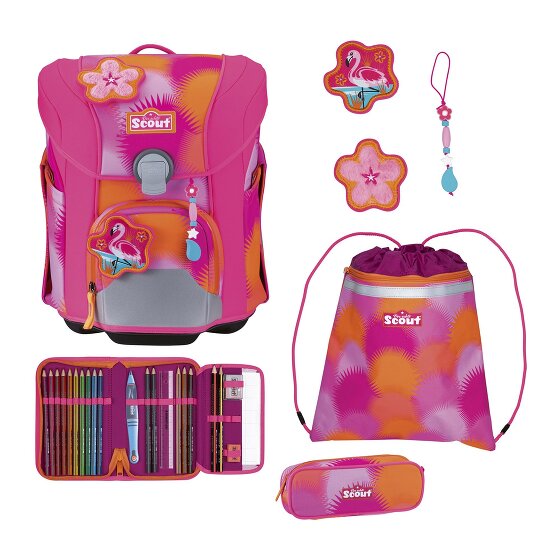 Scout Micro Schooltas set 5-delig Scout Micro Schooltas set 5-delig