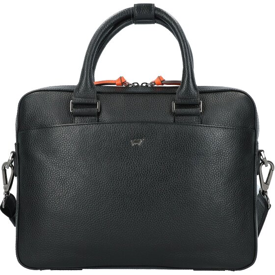 Braun Büffel Novara aktetas leder 38 cm Laptopvak