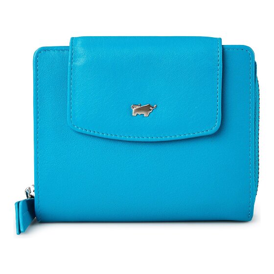 Braun Büffel Joy Portemonnee RFID-bescherming Leer 12 cm