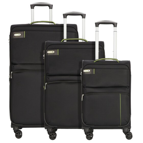d&n Travel Line 6704 4-wiel kofferset 3st.