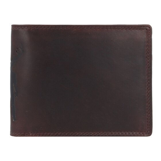 Jack Kinsky Monterey 101 Portemonnee RFID-bescherming Leer 13 cm