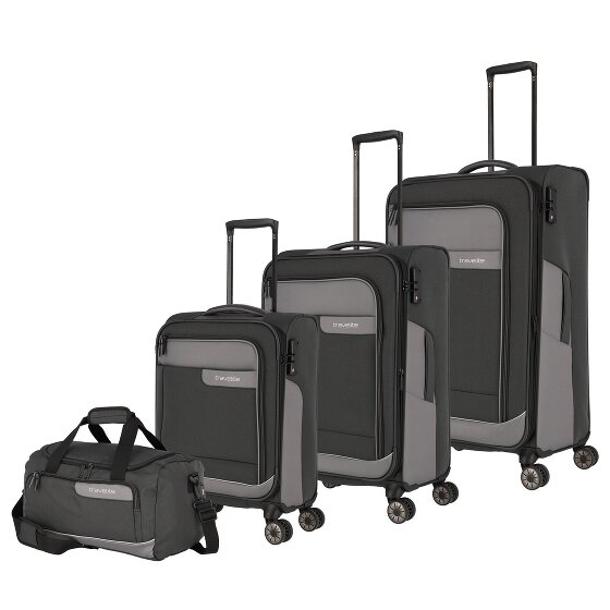 Travelite VIIA 4-wiel bagageset 4st.