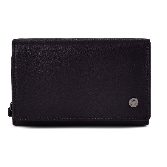 Greenburry Sponsachtig portefeuille leer 15,5 cm