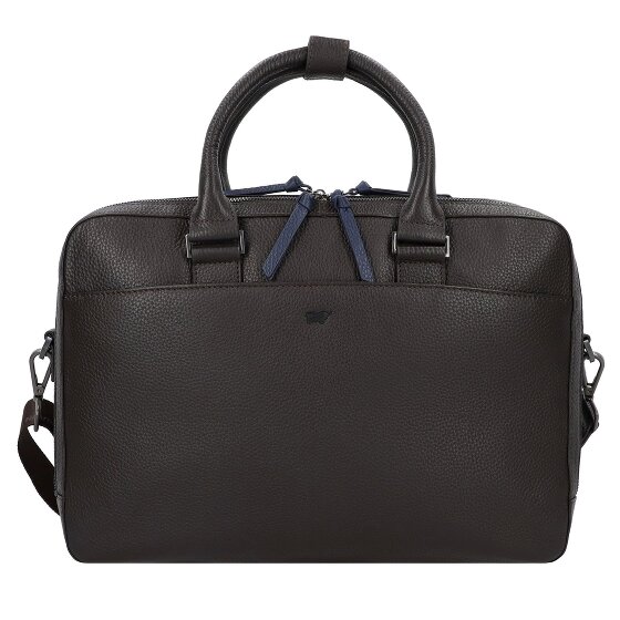 Braun Büffel Novara Koffer Leer 42 cm Laptop compartiment