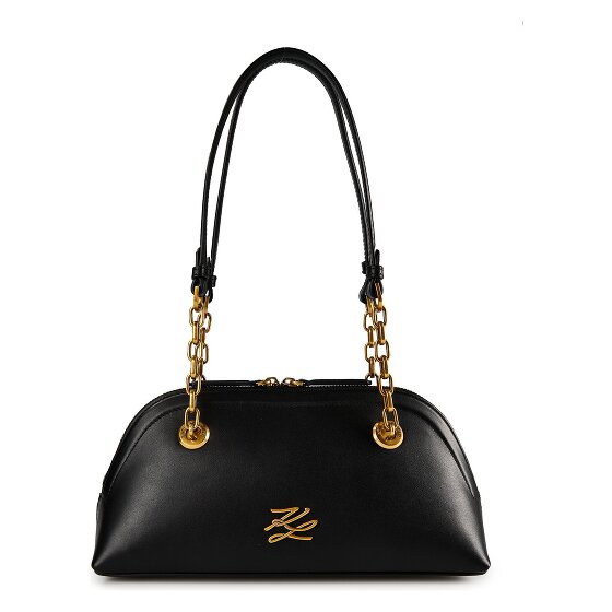 Karl Lagerfeld Autograph Schoudertas Leder 30 cm