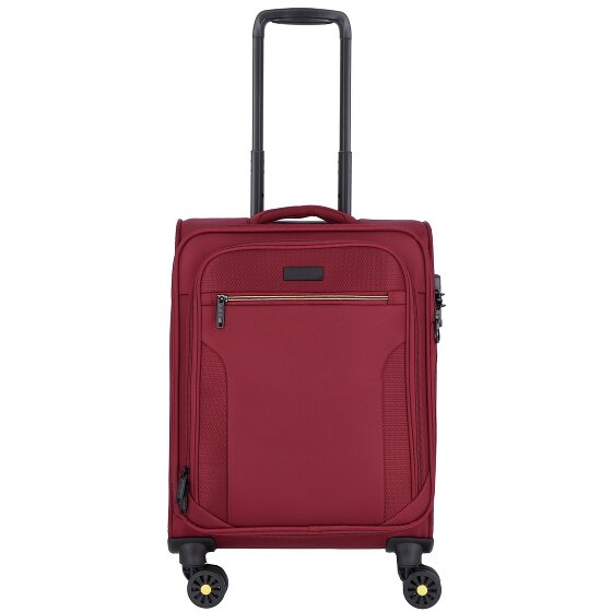 d&n Travel Line 9704 4 wielen Cabinewagen S 55 cm met uitbreidingsplooi
