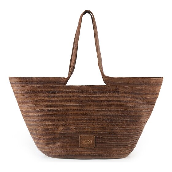 FredsBruder Layer Shopper Tas Leer 50 cm