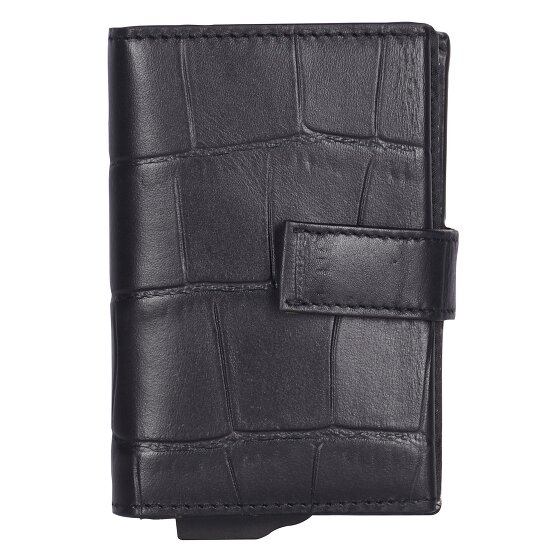 Joop! Fano C-Three Kredietkaart etui RFID-bescherming Leer 7 cm Joop! Fano C-Three Kredietkaart etui RFID-bescherming Leer 7 cm