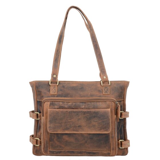 Greenburry Vintage Schoudertas Leer 36 cm