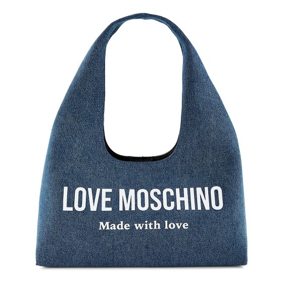 Love Moschino Denim Signature Love Schoudertas 34 cm