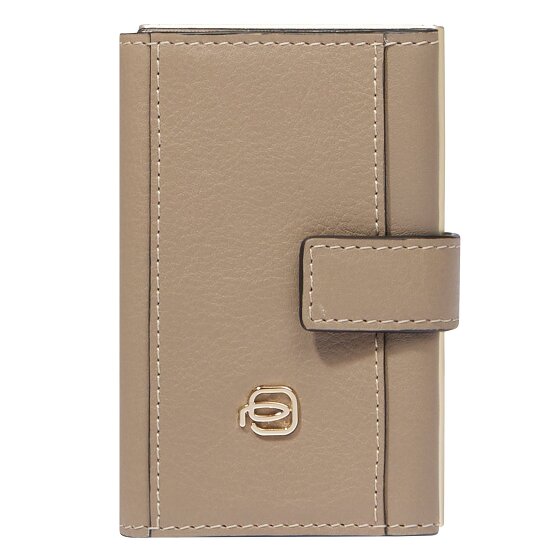 Piquadro Circle Kredietkaart etui RFID-bescherming Leer 6.5 cm