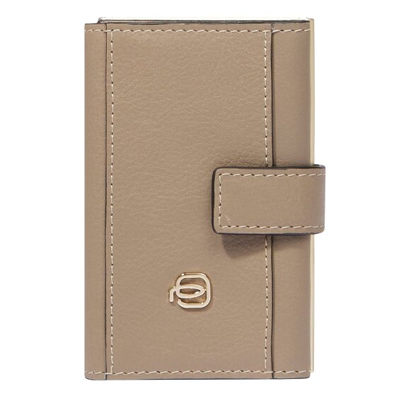 Piquadro Circle Kredietkaart etui RFID-bescherming Leer 6.5 cm