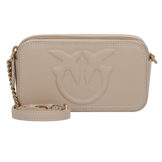 PINKO Carrie Mini tas Schoudertas Leer 18 cm