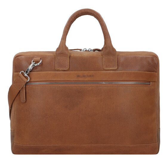 Plevier Urban Koffer Leer 43 cm Laptop compartiment