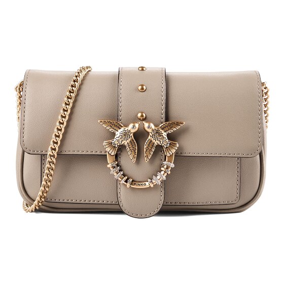PINKO Love Pocket Crossbody tas Leder 20 cm