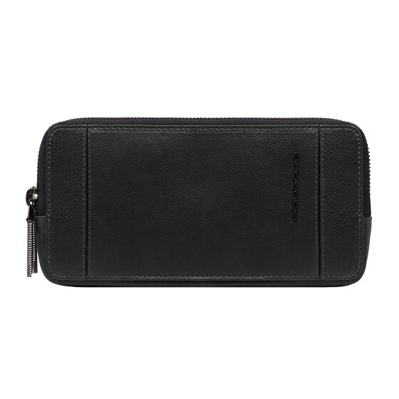 Piquadro Cronus Toilettas Leer 19.5 cm