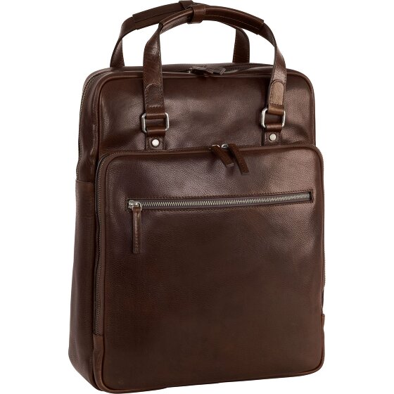 Leonhard Heyden Roma Rugzak Leer 42 cm Laptopvak