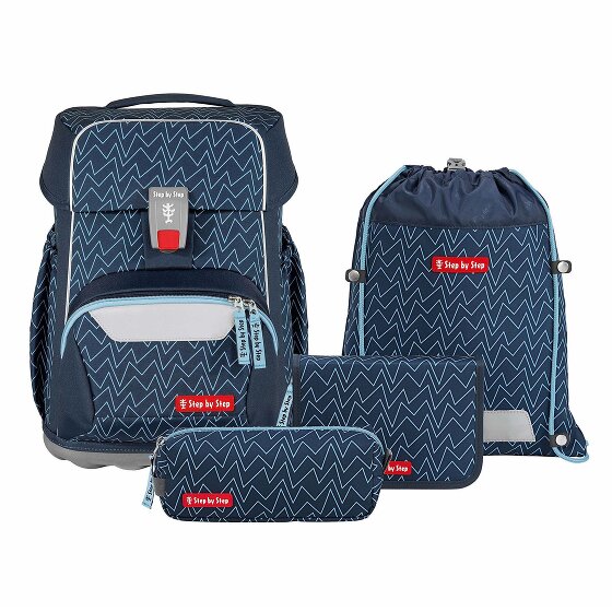 Step by Step Basis Schooltas set 4-delig