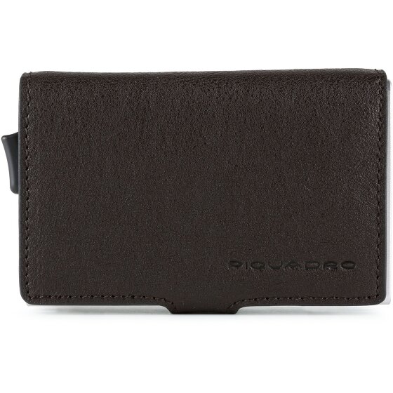 Piquadro Blue Square Creditcardhouder RFID-bescherming Leder 7 cm