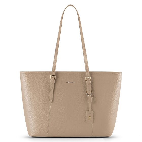 Lazarotti Bologna Leather Shopper Tas Leer 35 cm