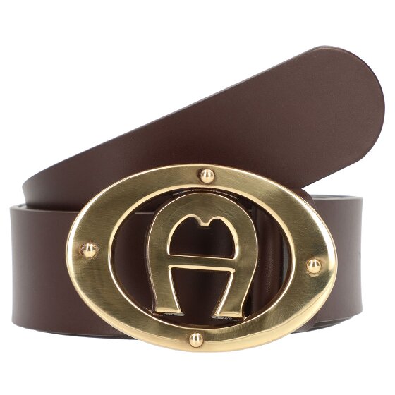 AIGNER Logo riem leer