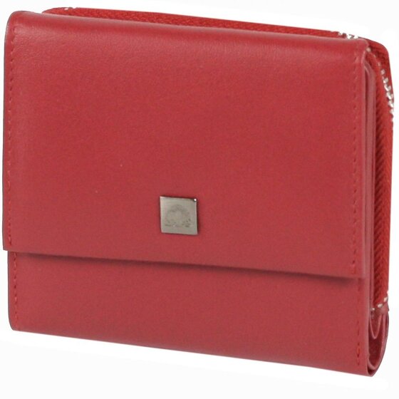 Greenburry Sponsachtig portefeuille leer 10,5 cm